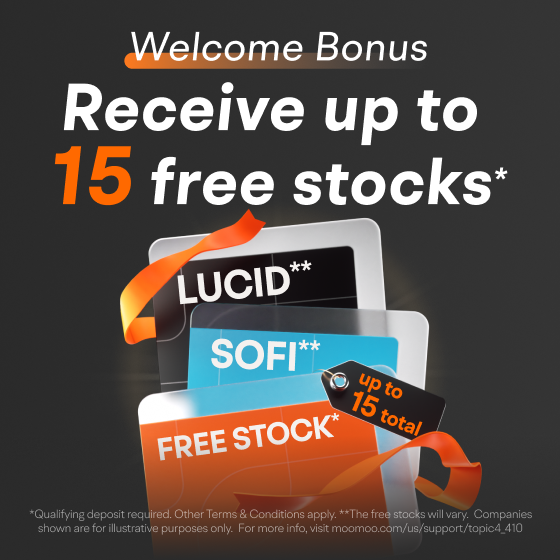 Moomoo Promotions: Get Up To 15 Free Stocks! (Up to $2000)